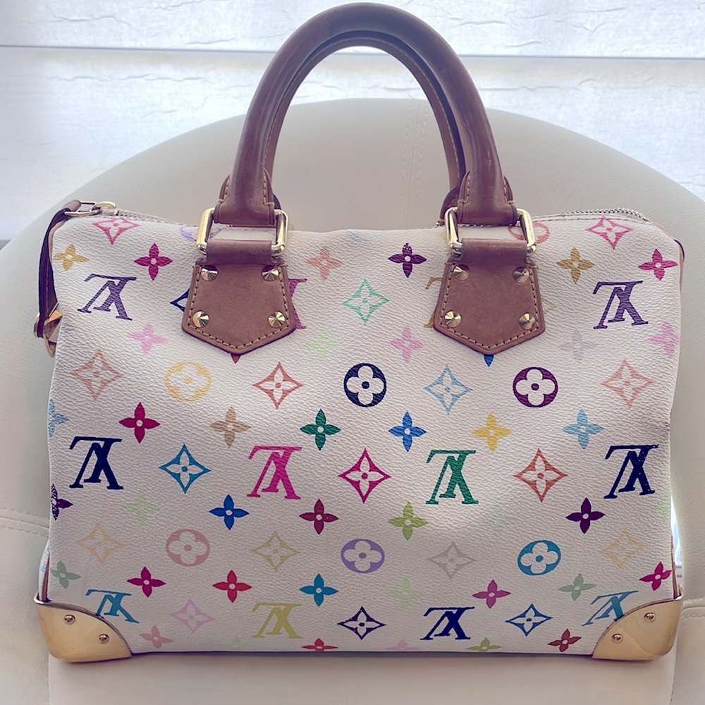 SOLD 💸Louis Vuitton Murakami Tekashi multi color Speedy 30 Limited Edition - Picture 13 of 16